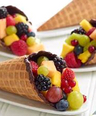 Charcuterie Waffle Cones